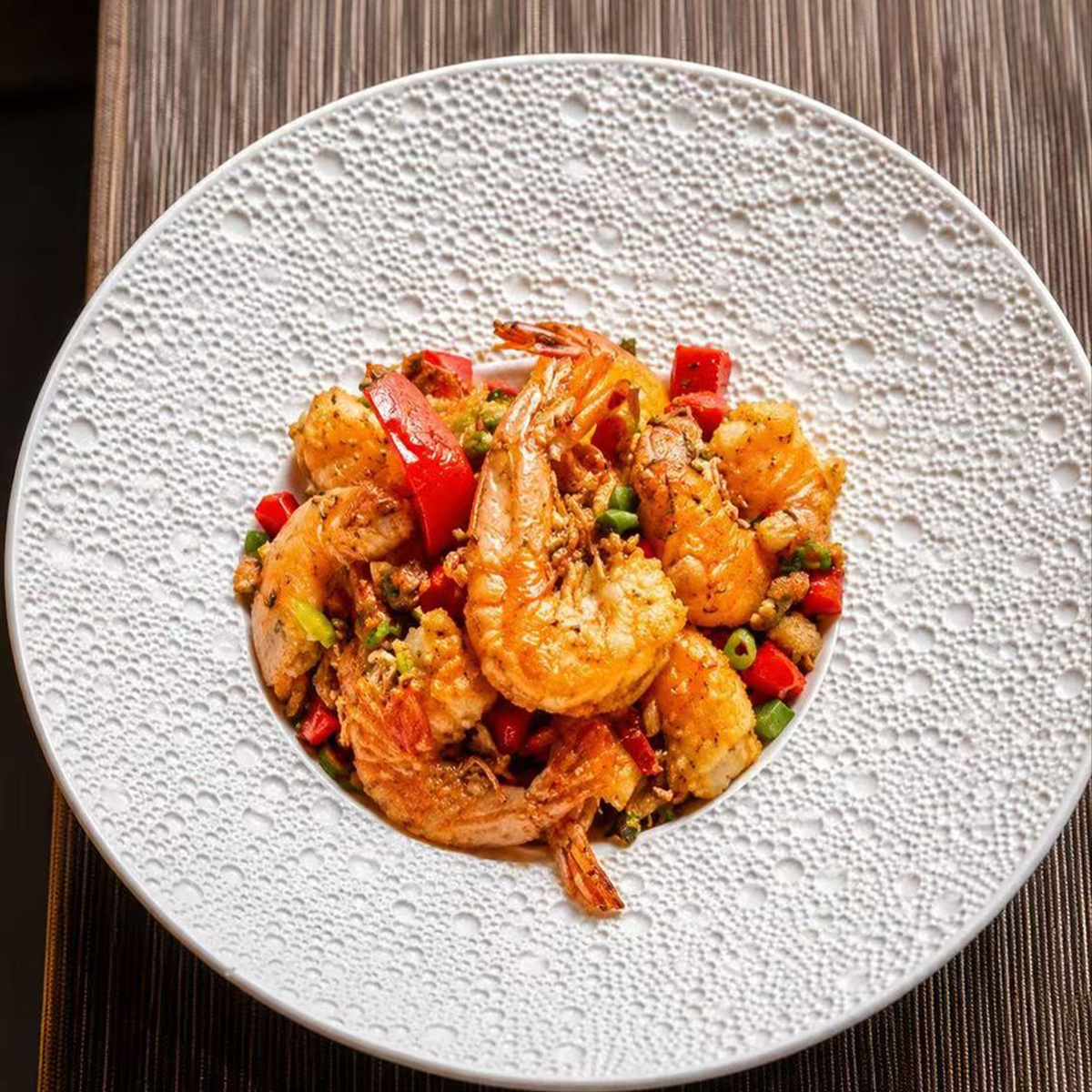 GAMBAS CON SAL Y PIMIENTA