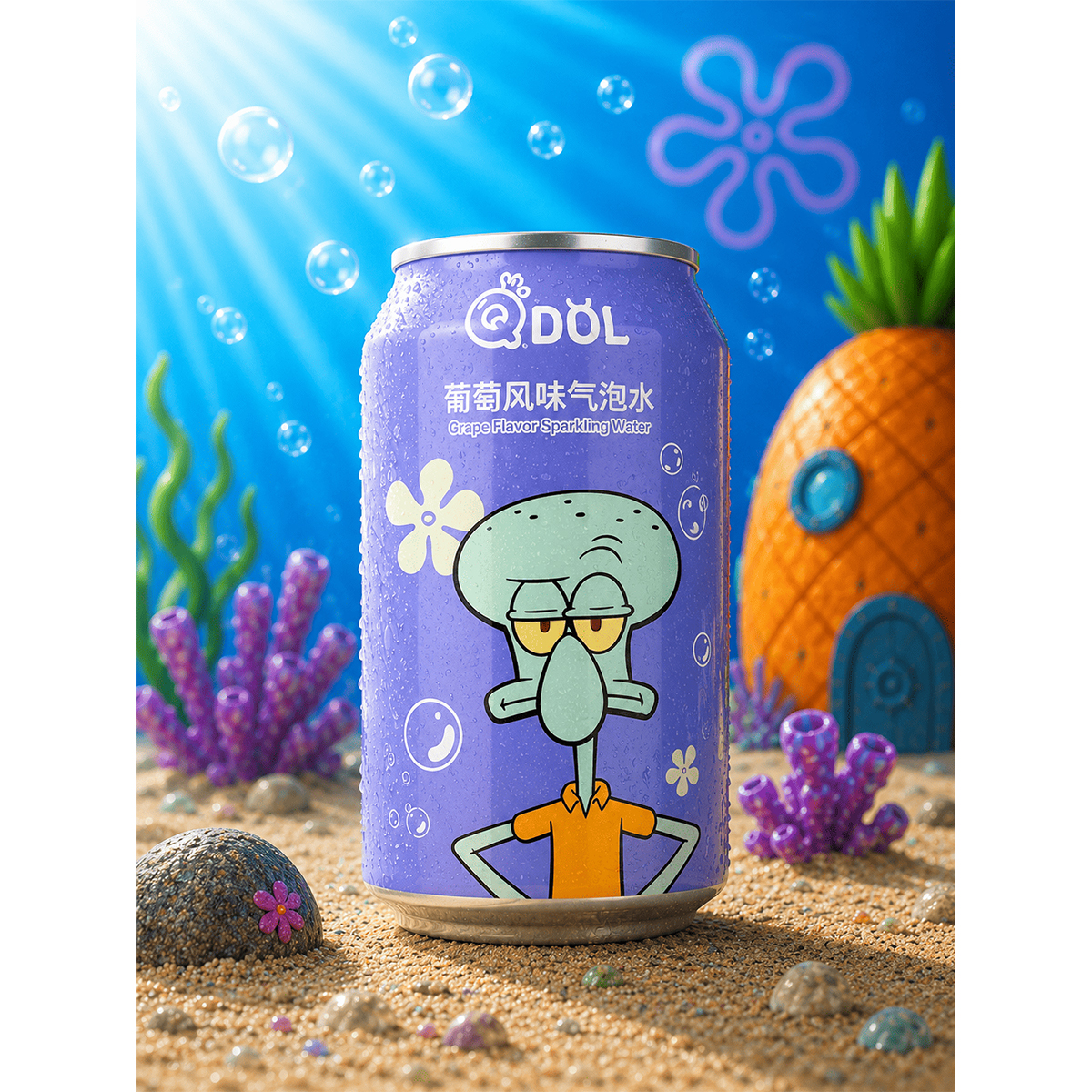 LATA BOB ESPONJA UVA