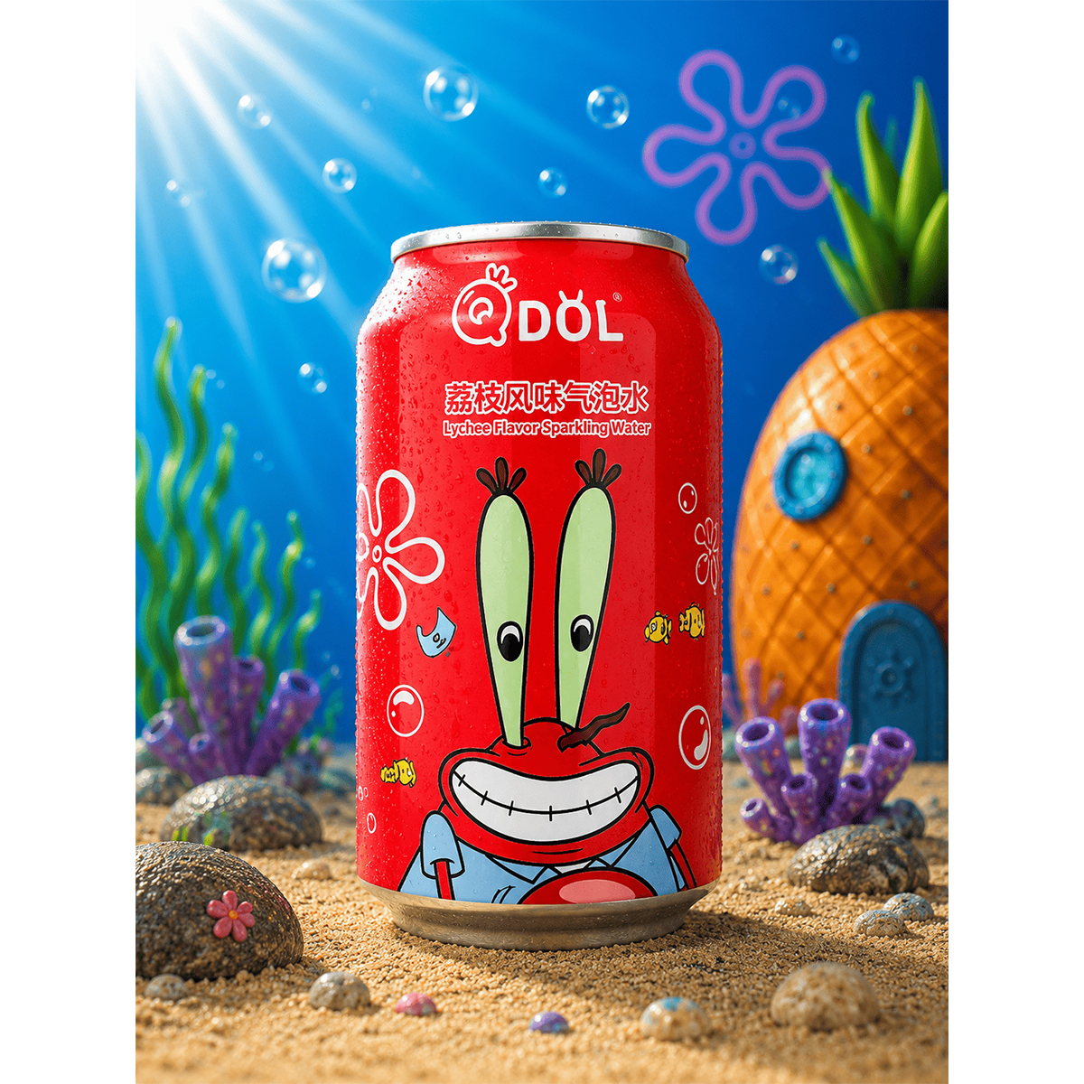 LATA BOB ESPONJA LYCHEE