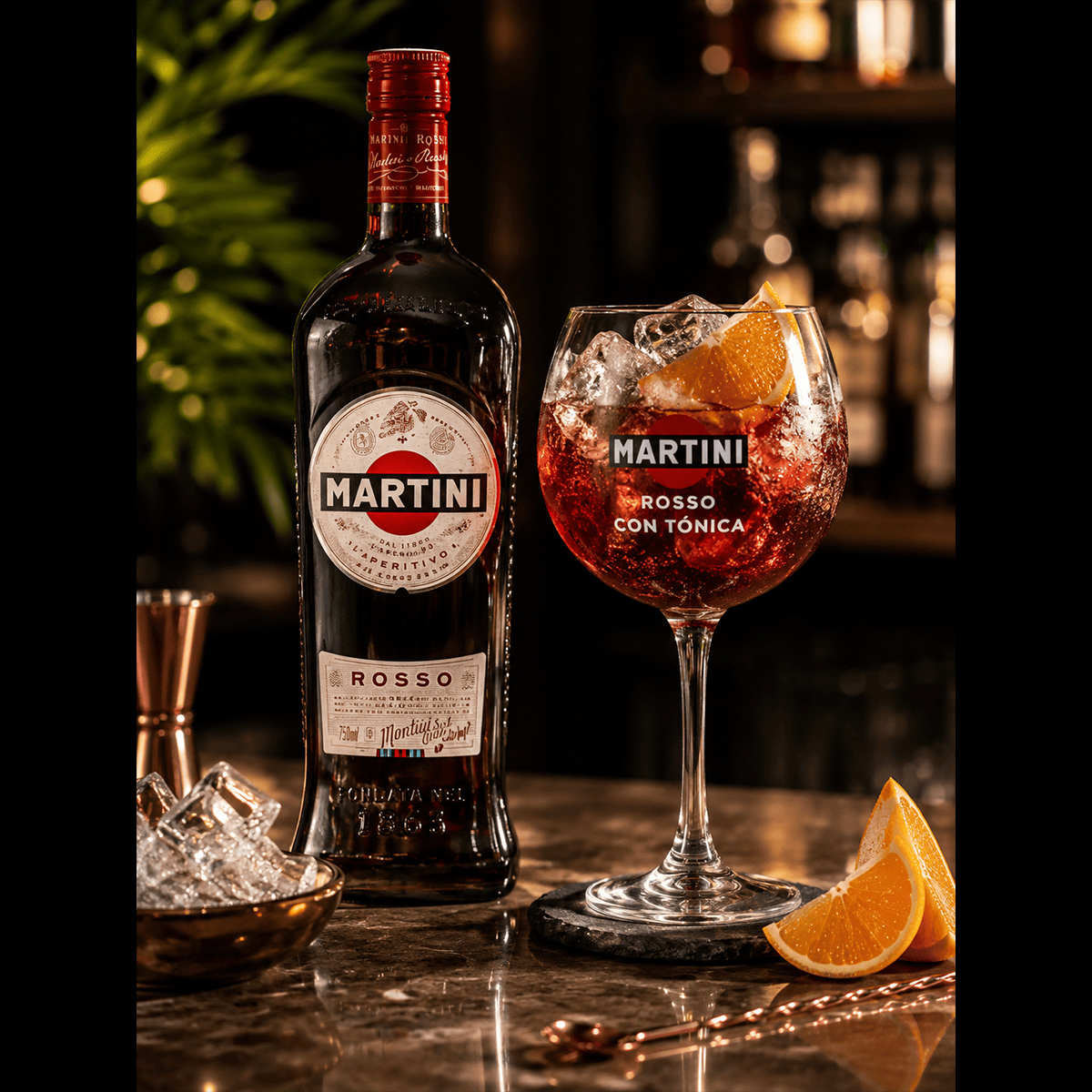 MARTINI ROSSO CON TONICA
